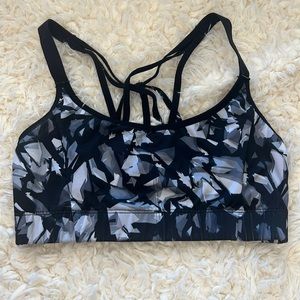 C9 Champion monochromatic pattern sports bra women XS